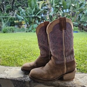 Roper boots girls size youth 2 steel toe